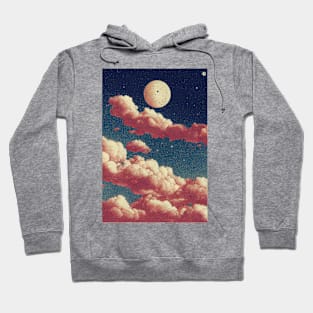 Pixelated Sky Hoodie